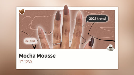 Best Pantone Mocha Mousse 17-1230 Nails For 2025