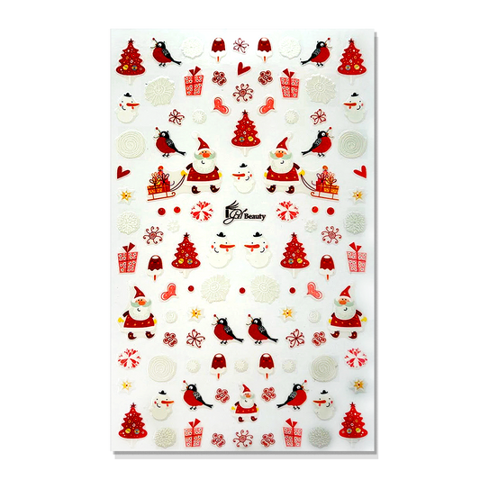 Nail Art Stickers - Christmas 36