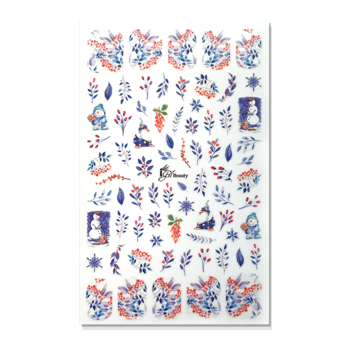 Nail Art Stickers - Christmas 37