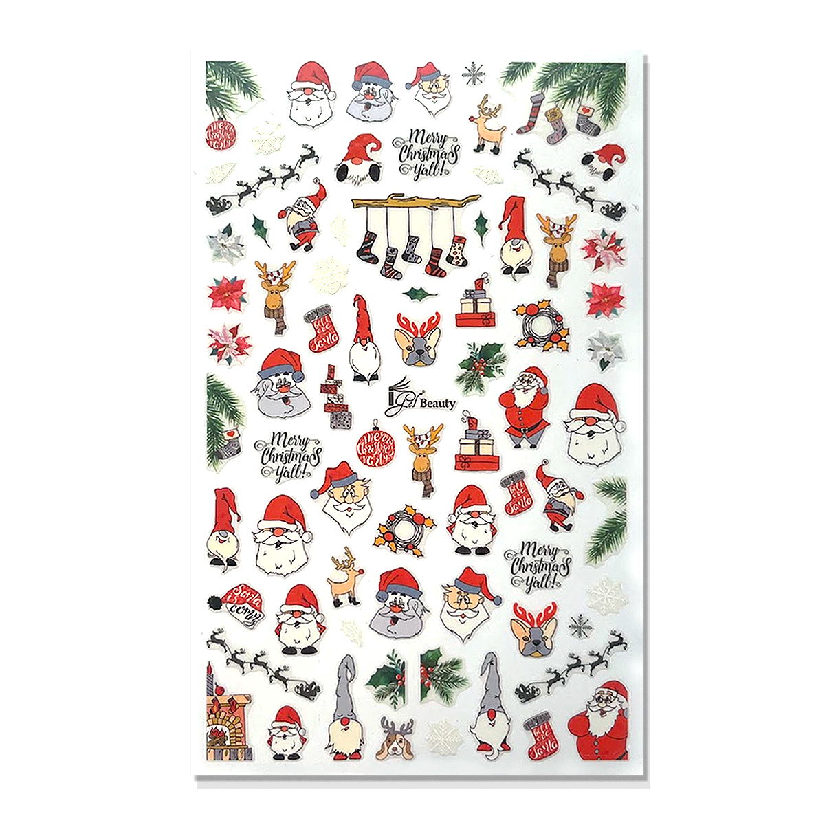 Nail Art Stickers - Christmas 39