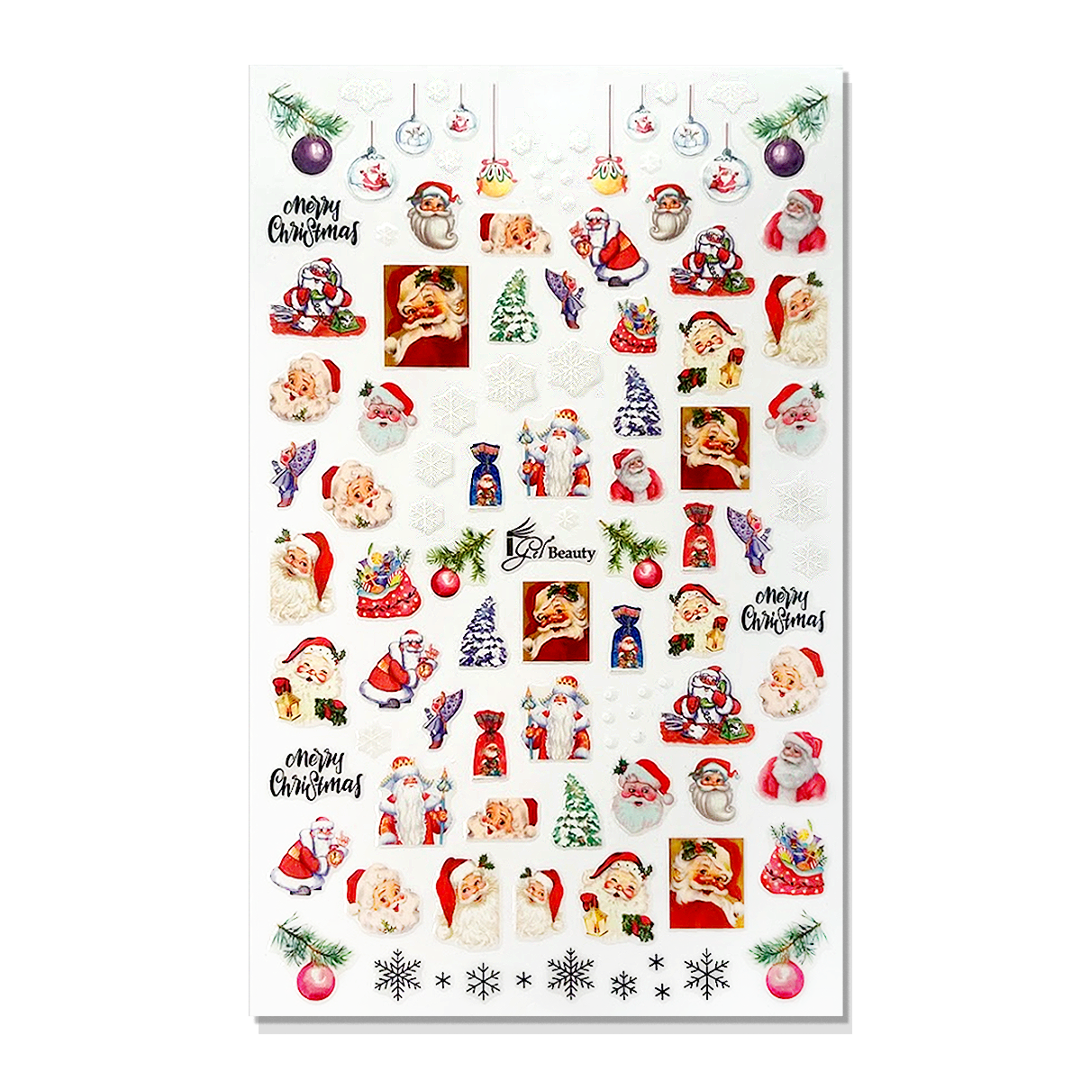 Nail Art Stickers - Christmas 40