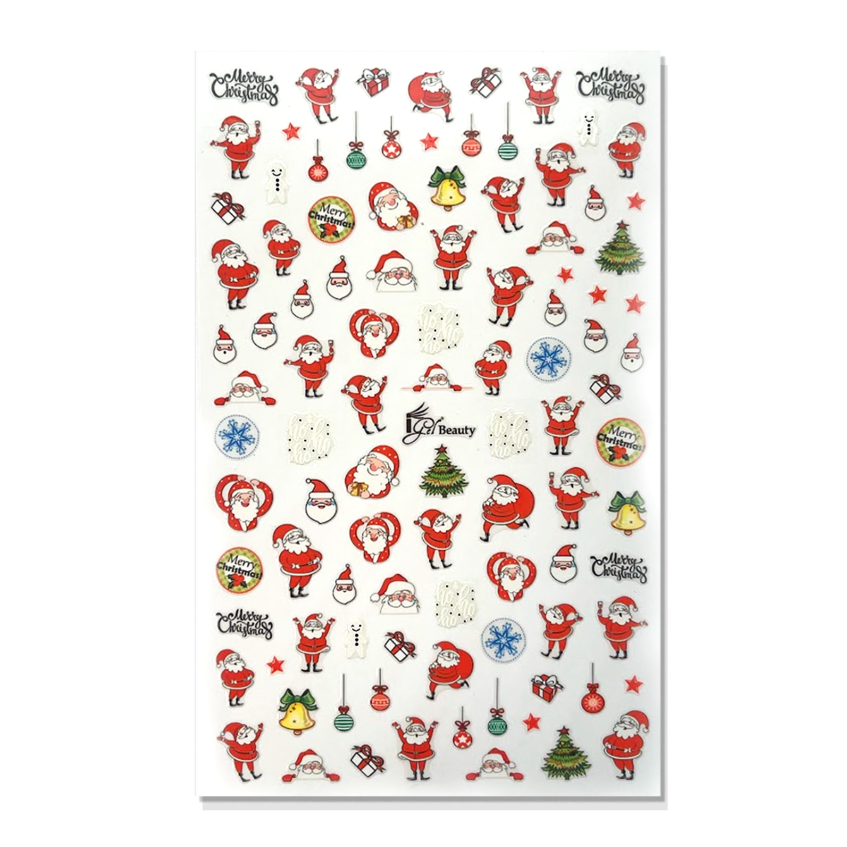 Nail Art Stickers - Christmas 44