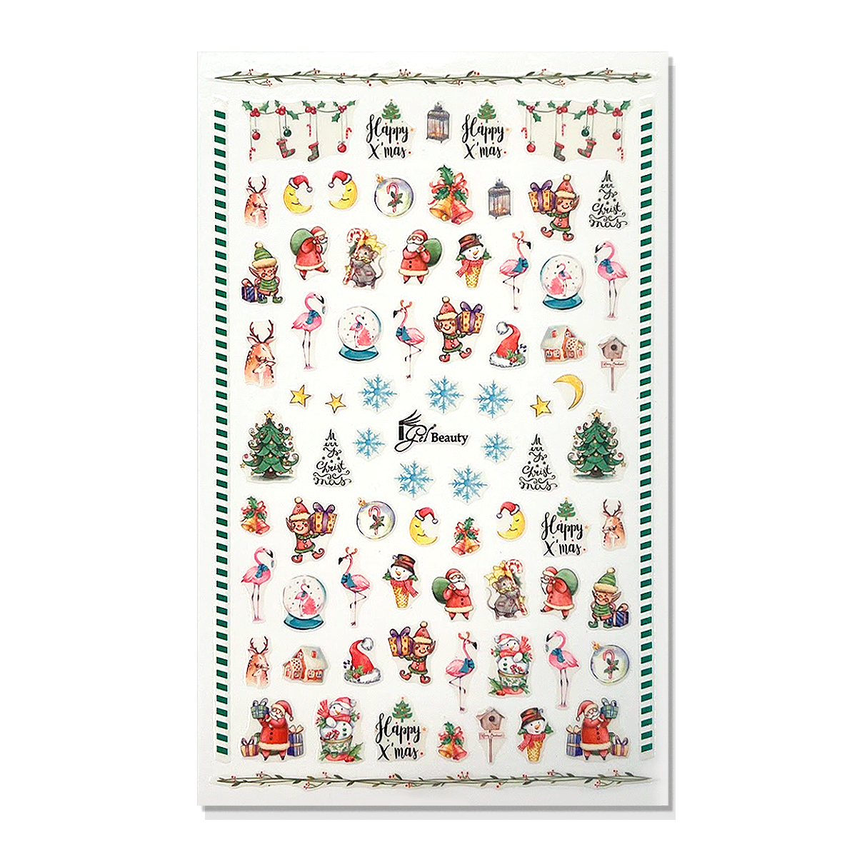 Nail Art Stickers - Christmas 46