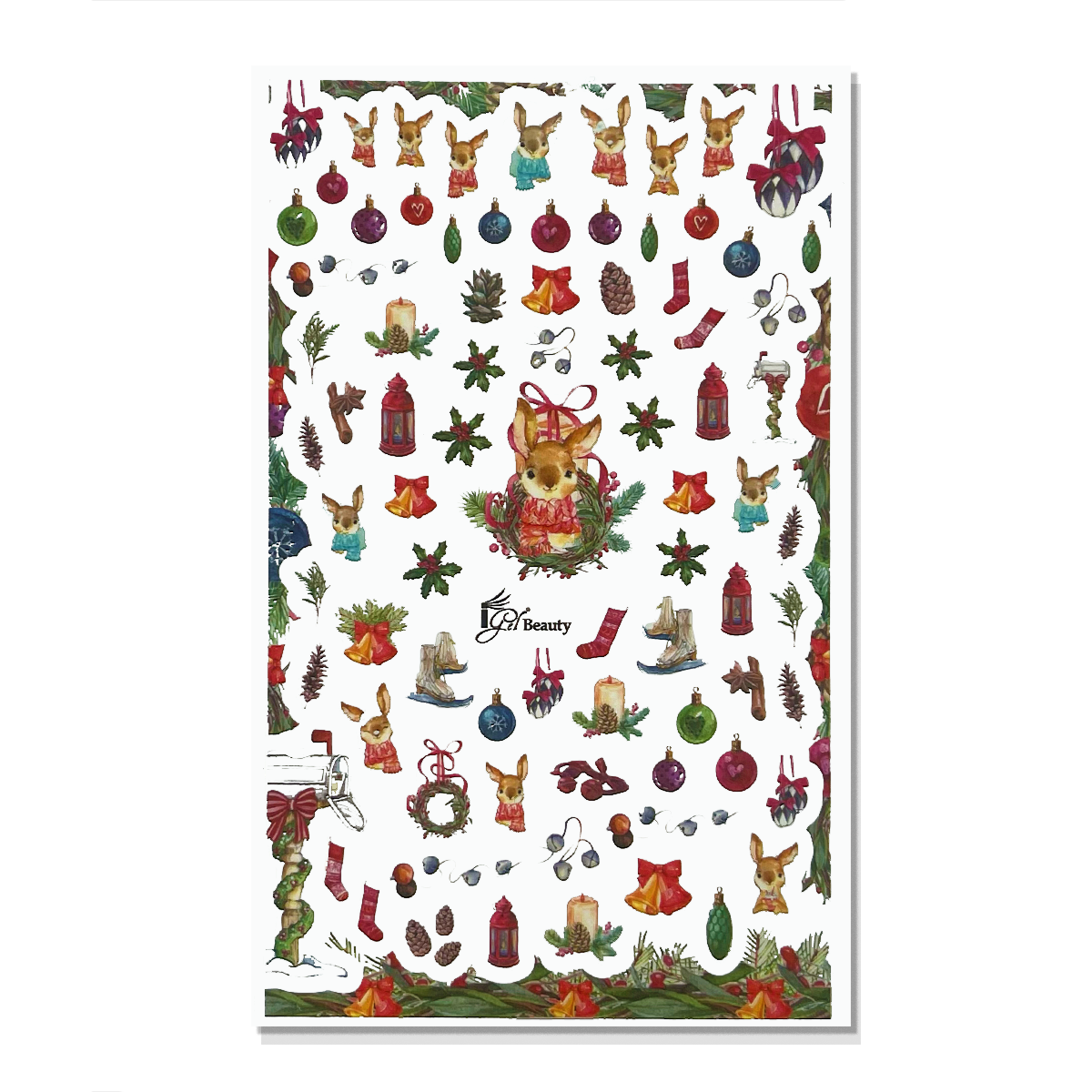 Nail Art Stickers - Christmas 49