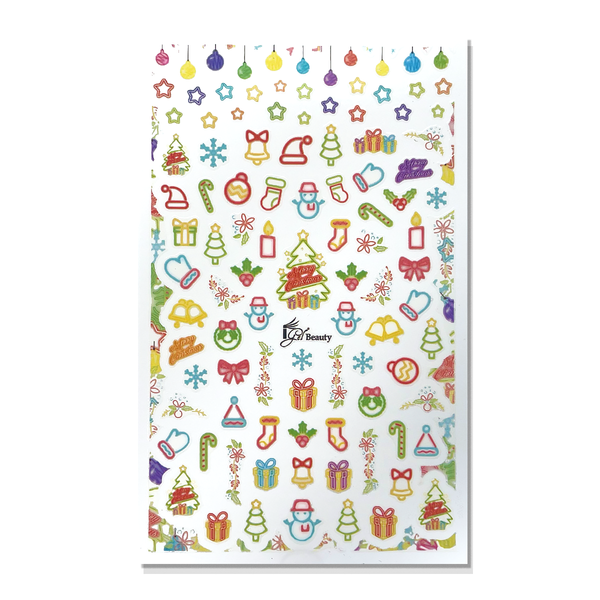 Nail Art Stickers - Christmas 50