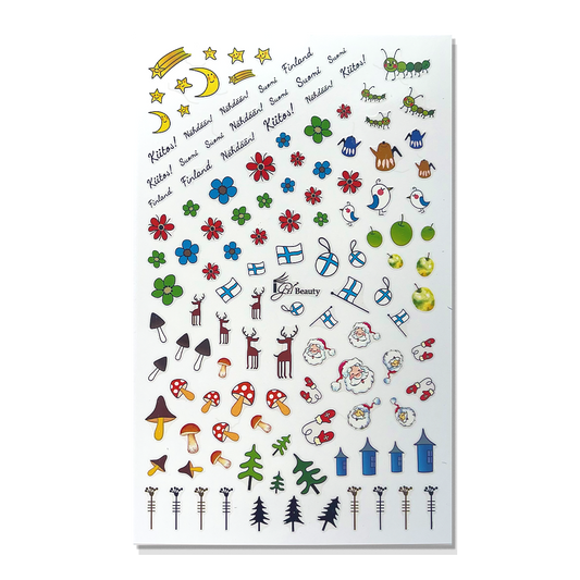 Nail Art Stickers - Christmas 51