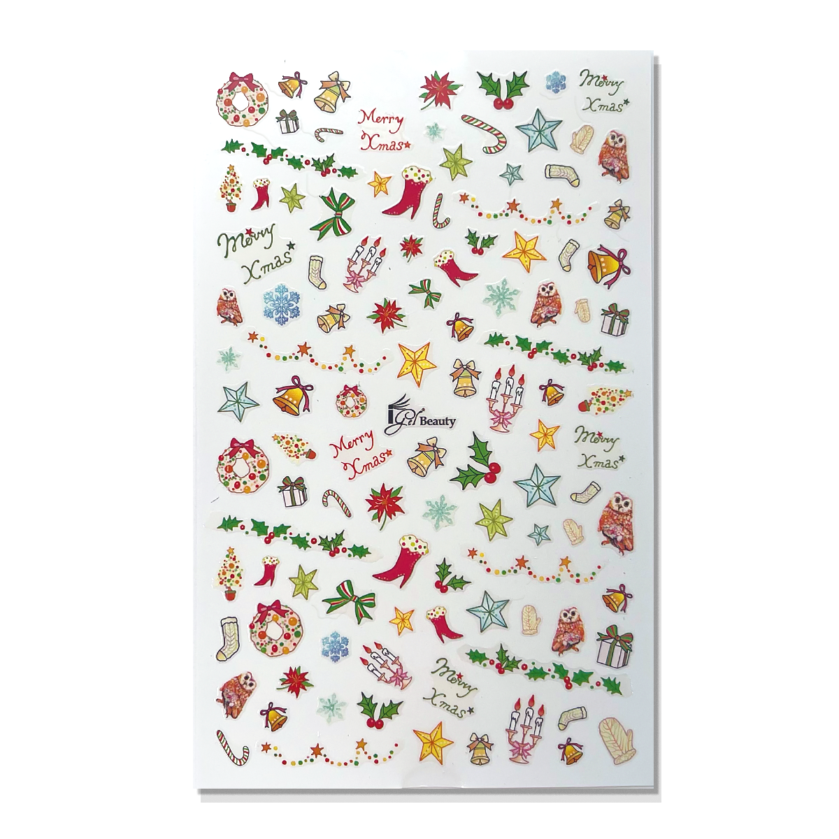 Nail Art Stickers - Christmas 52