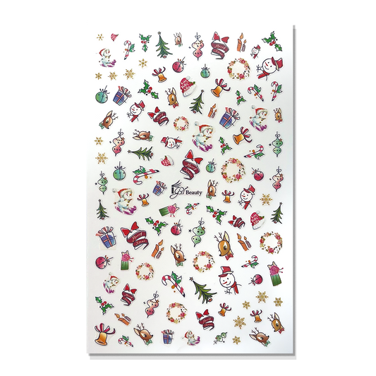 Nail Art Stickers - Christmas 54