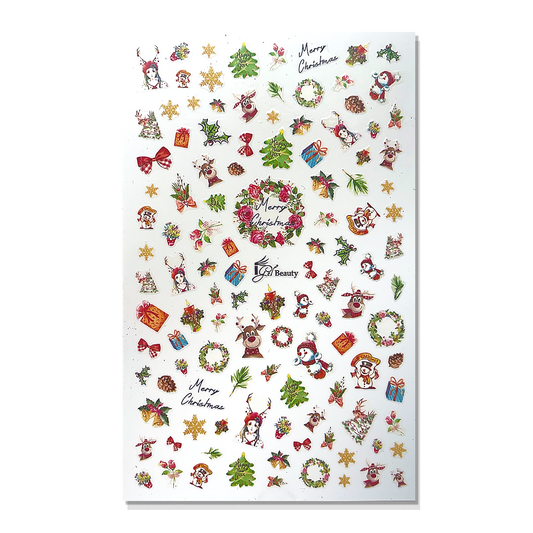 Nail Art Stickers - Christmas 55