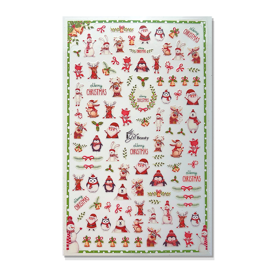 Nail Art Stickers - Christmas 57