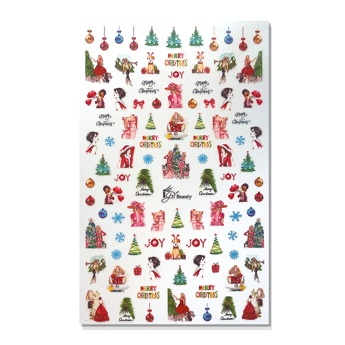 Nail Art Stickers - Christmas 58