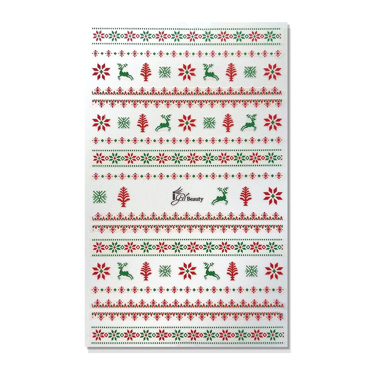 Nail Art Stickers - Christmas 59