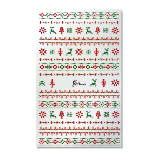 Nail Art Stickers - Christmas 59