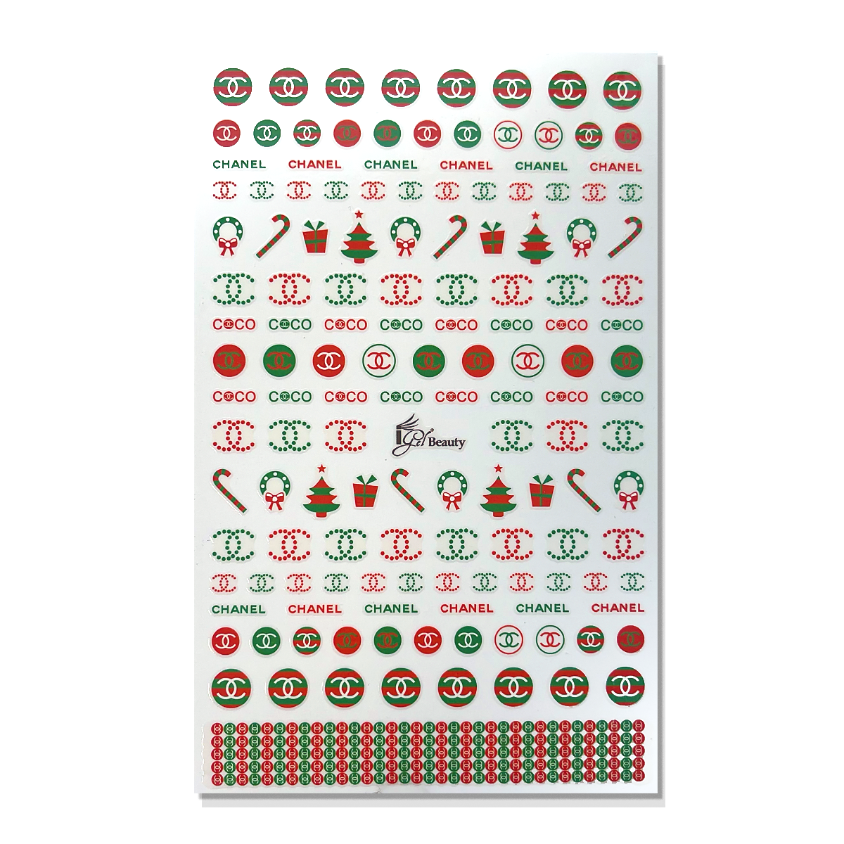 Nail Art Stickers - Christmas 60