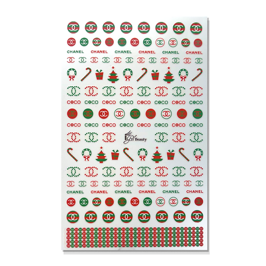 Nail Art Stickers - Christmas 60