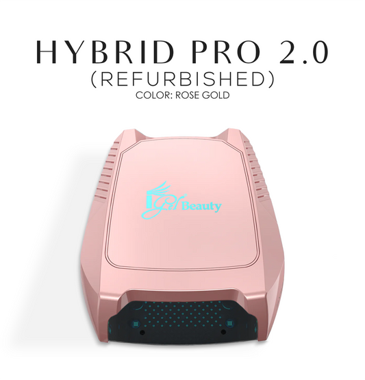 REFURBISHED - HYBRID PRO 2.0 Wireless Rechargeable UV/LED Lamp ROSE GOLD