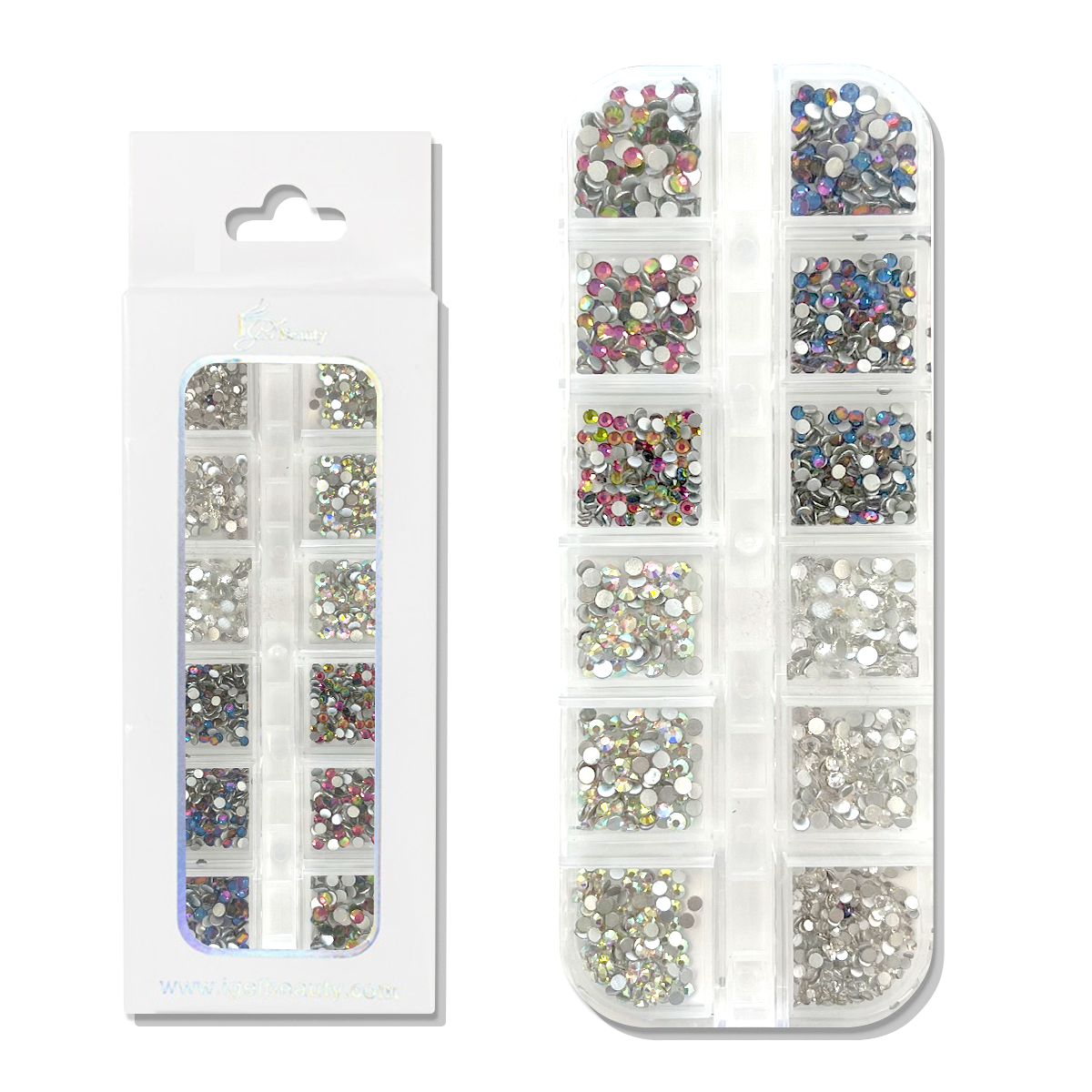 Nail Art Assorted Designs (12 pcs) - 50