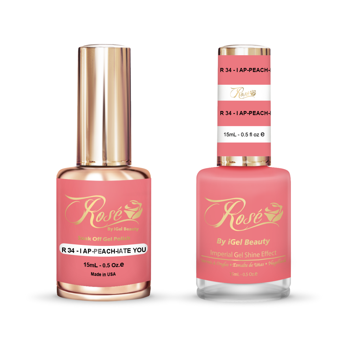 Rosé Duo - R034 I Ap-peach-iate You