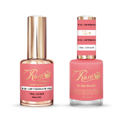 Rosé Duo - R034 I Ap-peach-iate You