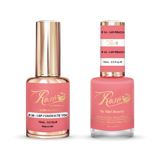 Rosé Duo - R034 I Ap-peach-iate You