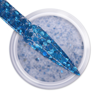 Dip & Dap Powder - Diamond Glitter - DG30 Festive Blue