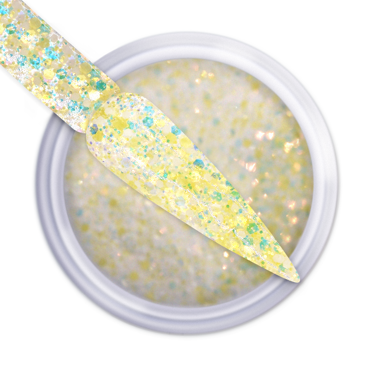 Dip & Dap Powder - Mermaid Glitter - MG09 Goddess Of Song – iGel Beauty