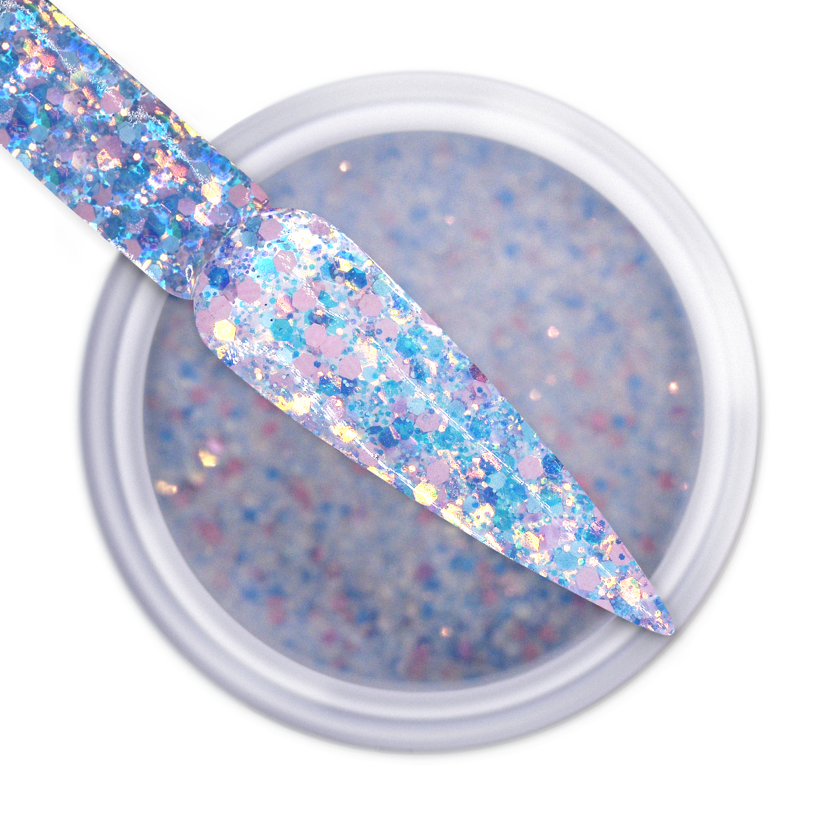 Dip & Dap Powder - Mermaid Glitter - MG21 Born In Waves – iGel Beauty