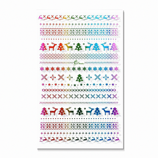 Nail Art Stickers - Christmas 35